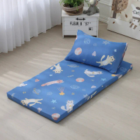 【ISHUR 伊舒爾】60x120 厚度2.5公分 天絲兒童乳膠床墊(乳膠墊/嬰兒床墊/幼兒園午睡墊/附專用收納袋)