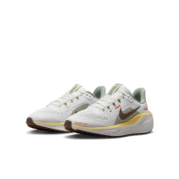 【NIKE 耐吉】慢跑鞋 女鞋 大童 運動鞋 小飛馬 緩震 AIR ZOOM PEGASUS 41 GS 白綠黃 HV6006-121