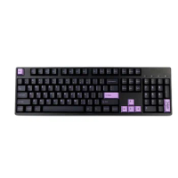 142 Keys GMK Lilac on Black PBT Keycap Full Sets Cherry Profile DYE SUB For MX Switch Gateron Kailh TTC Mechanical Keyboard