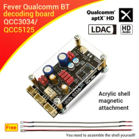 APTX HD QCC5125 LDAC Wireless Adapter Bluetooth 5.1 Receiver Board DAC Audio Decoder Board 24Bit/96Khz LDAC