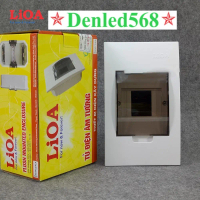 Tủ điện âm tường LIOA hộp kỹ thuật điện aptomat bằng nhựa polycarbonate chống cháy chống nước