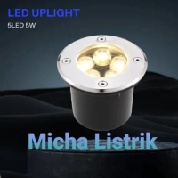 Lampu Lantai Tanam SMD 5W Inbow/ Lampu Sorot Lantai Tanam 5mata 3000K 220V Waterproof