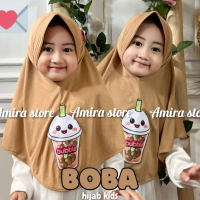 Hijab anak 3 4 5 6 tahun TK BOBA Kerudung anak hijab anak jilbab anak kerudung anak perempuan jilb