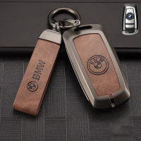 FCZinc alloy car remote key case for BMW 1/2/3/4/5 series X1 X2 X3 X5 key case alloy key case bmw ke