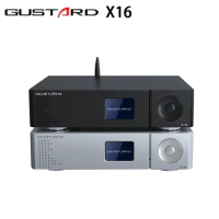 GUSTARD DAC-X16 MQA Decoder Bluetooth5.0 Dual ES9068AS Native Balanced DAC X16 Full Decoding DSD512 XU216 USB IIS