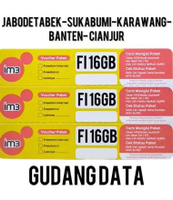 Voucher Indosat Freedom Internet 16GB