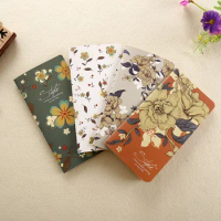 Kraft Paper With Pattern Cover Car Line Book 48K Car Line Book Small Diary Notepad Book Custom Notebook Stationery Store