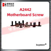 12PC/SET Original For Macbook Pro 14" A2442 Motherboard Screw Replacement 2021 Year
