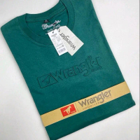 Kaos Embos Pria Terbaru Wrangler Lengan Pendek Sablon Timbul Original Premium High Quality