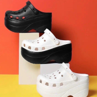 รองเท้าหัวโตวัสดุยาง eva (IR Mj901) น้ำหนักเบามาก สูง10Cm