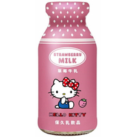台東初鹿 Hello Kitty牛乳200ml(草莓) [大買家]