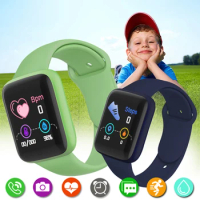 Y68 Sport Smart Watch Kids Children Smartwatch For Boys Girls Heart Rate Fitness Bracelet Watches Students Wrist Watch for Kids