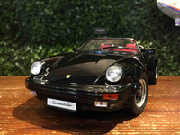 1/12 Schuco Porsche 911 Speedster 1989 Black 450670600【MGM】