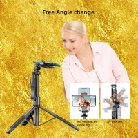 Ultimate Bluetooth Selfie Stick with Integrated Tripod for Live Broadcasts and Beyond
