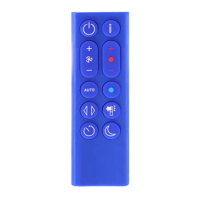 Replacement Remote Control for Dyson HP04 HP05 HP06 HP09 Air Purifier Fan Heating and Cooling Fan (Blue)