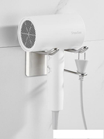 不銹鋼吹風機置物架衛生間免打孔掛架電吹風支架浴室風筒壁掛架子