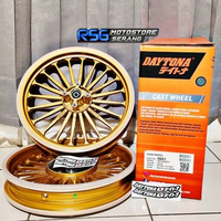 VELG DAYTONA DASH WHEEL CLASSIC 20 1.85 2.15 RING 14 VARIO 125 MIO SPORTY GOLD 5661