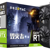 ZOTAC RTX 3060 12GD6 12GB Video Cards RTX3060 GPU Graphic Card