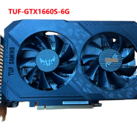 For TUF-GTX1660S-6G GTX1660 Super 6GB GDDR6 Computer Gaming PCI-E Video Card