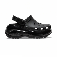 Crocs Mega Crush Clog 男女鞋 黑色 經典光輪 厚底 洞洞鞋 涼拖鞋 207988001