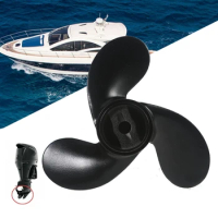 Efficient Nylon Boat Prop Yacht Propeller Suitable for Tohatsu 3.5HP 2.5HP/3.5HP for Mercury 3.5HP 3 Bl