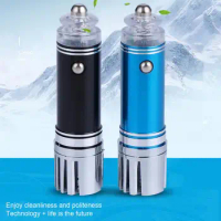 Mini Ionic Air Purifier Air Ionizer Odor Eliminator Portable Air Purifiers Car Lighter Powered Car Accessories Eliminates Dust