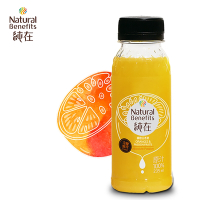 純在‧冷壓鮮榨柳橙百香果果汁6瓶(235ml/瓶)