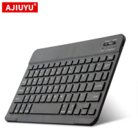 AJIUYU Mini Bluetooth Keyboard Wireless Keyboard Rechargeable For Phone Tablet Huawei Xiaomi Samsung For Android ios Windows