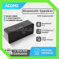 ORIGINAL ACOME A16 Speaker Bluetooth Super Bass 5.2 10W High Power 3 Playback Modes Garansi Resmi 1 