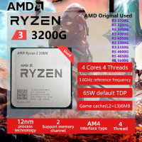 โปรเซสเซอร์ AMD Ryzen 5 3400G R5 4600G 4650G 5600G 2400G R3 2200G 3200G 4300G 4350G 5300G 5350G แบบส