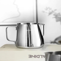 2025 Latte Art Pitcher Spout 304 Stainless Steel Latte Art Cup Professional Milk Frothing Cup Milk P