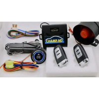 🚘ชุดปุ่มกดPush start +รีโมทสมาร์ทคีย์ติดตั้งได้กับรถทุกรุ่น รหัสAD-3🚘