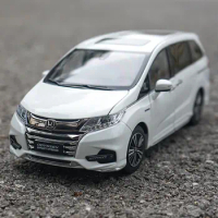 Diecast 1/18Scale HONDA ODYSSEY Hybrid Edition 2019 Simulation Alloy Car Model Collectibles Souvenirs Scenes Ornaments Toys Gift