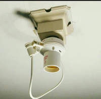 fitting lampu teras dengan sensor otomatis
