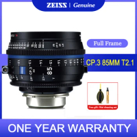 ZEISS CP.3 85mm T2.1 Compact Prime Cinema Lens For Canon EF/MFT/PL/Nikon F/Sony E Mount Cameras