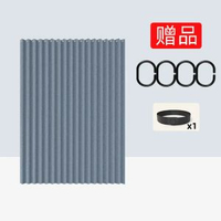 摺疊浴簾隱形磁啜隔斷簾浴室衛生間防水浴簾布純色加厚防黴門簾子
