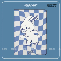 New Jeans Anime HANNI rabbit For Samsung Galaxy Tab S9Lite 8.7 2021Case SM-T220/T225 Tri-fold stand Cover Galaxy Tab S6 lite