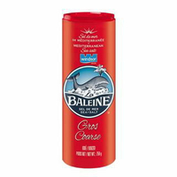 現貨特大罐- 法國鯨魚牌粗海鹽Baleine Coarse Sea Salt研磨罐750g