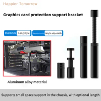 For VC-15/16Plus GX-30Plus Graphics Card GPU Brace Vertical Telescopic Rotating Stand Bracket Video Card Sag Holder