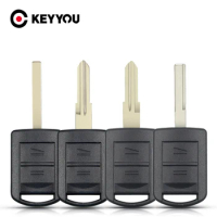 KEYYOU 10pcs For Vauxhall Opel Key Shell Fob For Opel Corsa Combo Meriva Remote Styling Cover Case 2 Buttons