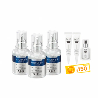【AHC】瞬效B5微導玻尿酸保濕精華液30ml_3入(B5 玻尿酸 保濕修護 敏感肌 醫美後適用)