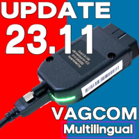 2024 Latest Unlimited VINs Rea HEX V2 Online Update VCDS VAGCOM 23.11 VAG  COM FOR VW AUDI Skoda Seat VAG models 1996-2023 Years