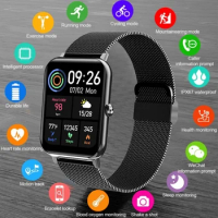 For UMIDIGI BISON GT2/GT2 PRO Hotwav T5 Pro Realme GT OnePlus Smart Watch Bluetooth Call Phone Smartwatch Heart Rate Men Sports