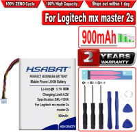 HSABAT 900mAh 533-000120 Battery for Logitech mx master 2s , MX Anywhere 2, Anywhere 2S , MX Ergo
