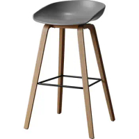 Modern Simple Solid Wood Bar Chair Nordic Creative Bar Stool Bar Chair High Stool Domestic Front Desk High Chair