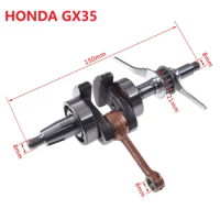 Crankshaft Crank Shaft Assembly For Honda GX35 35cc GX 35 4 Stroke Engine Accessories Free Shipping