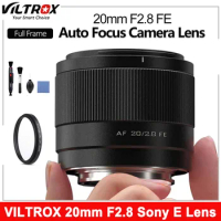 VILTROX 20mm F2.8 Sony E Lens Full Frame Large Aperture Ultra Wide Angle Auto Focus Lens for Sony E Mount V-E10 ZV-E1 A7R FX30