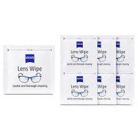 【ZEISS 蔡司】Lens Cleaning Wipes 抗菌 拭鏡紙 / 20張