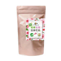 【品綠】有機青檸玫瑰洛神花茶2.1gx10入x1袋(三角立體茶包)