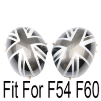 1คู่ประตูด้านหลังดูกระจกฝาครอบกรณีสำหรับ Mini Cooper One S JCW F54 Clubman F60 Countryman ก่อนกรกฎาค